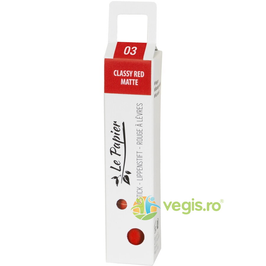 Oferte la Ruj de Buze Mat Classy Red 03 12.5g