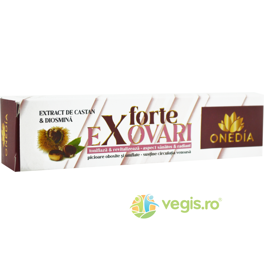 Oferte la Exovari Forte Emulgel cu Extract de Castan si Diosmina 100ml