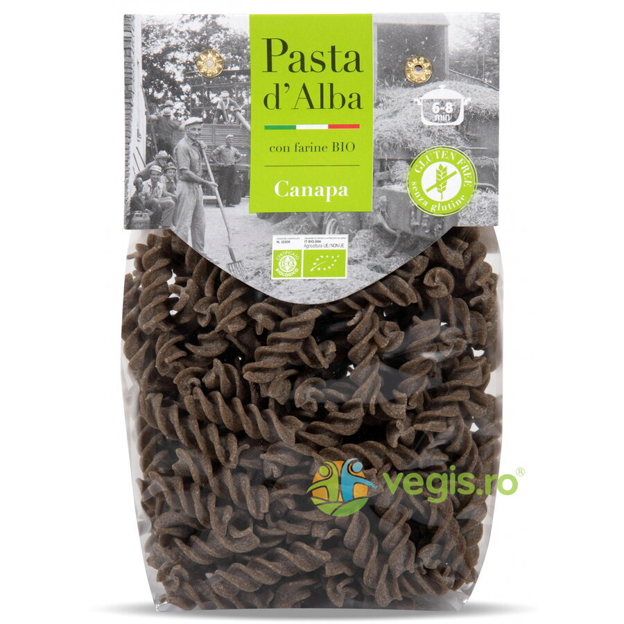 Oferte la Paste Fusilli din Orez si Canepa fara Gluten Ecologice/Bio 250g