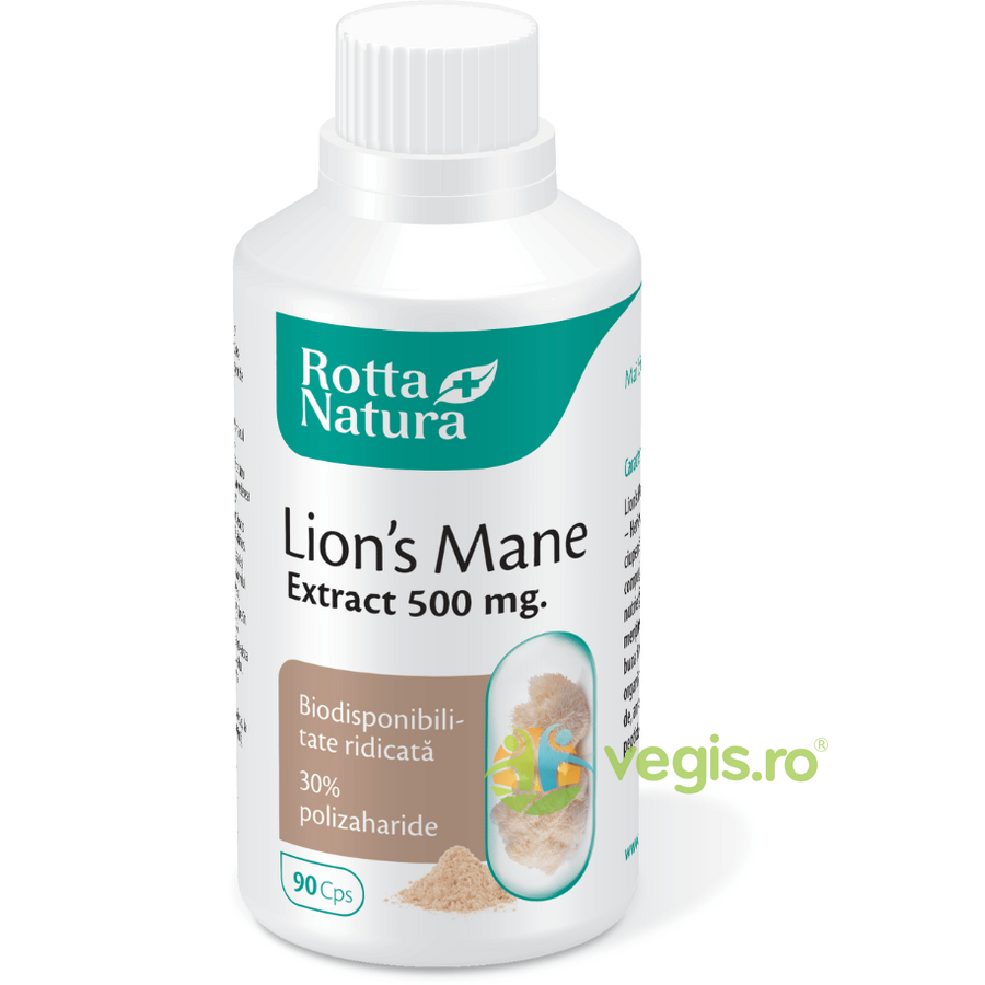 Oferte la Lion's Mane Extract 500mg 90cps