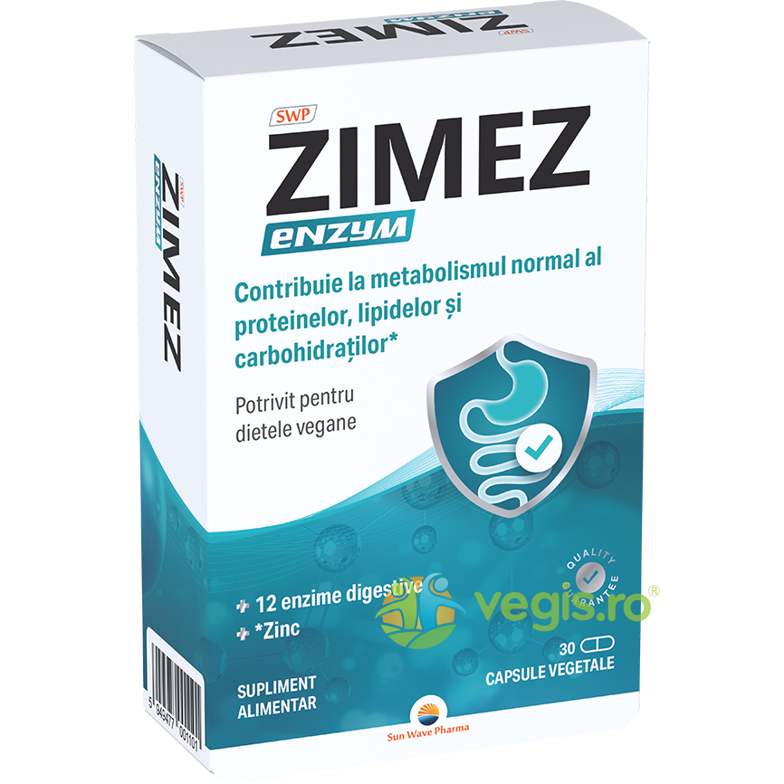 Oferte la Zimez Enzym 30cps vegetale