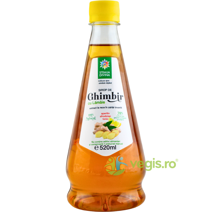 Oferte la Sirop de Ghimbir cu Lamaie 520ml
