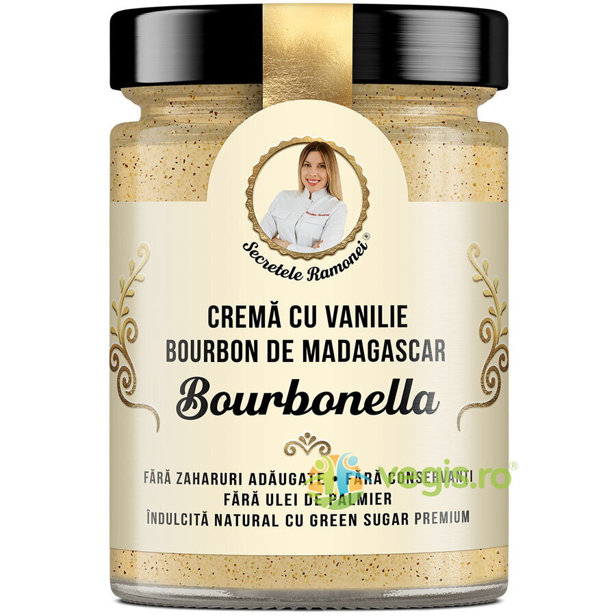 Oferte la Bourbonella Crema cu Vanilie Bourbon de Madagascar Secretele Ramonei 350g