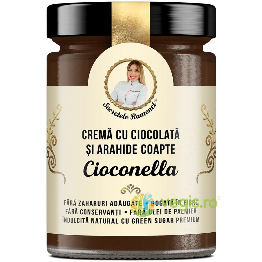 Oferte la Cioconella Crema cu Ciocolata si Arahide Coapte Secretele Ramonei 350g