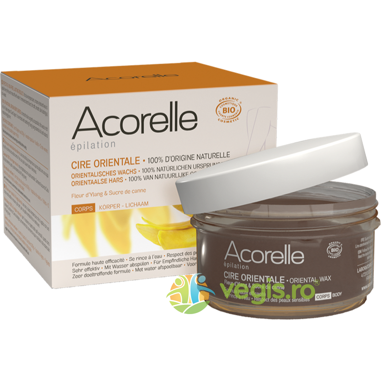 Oferte la Ceara Depilatoare Orientala pentru Corp, cu Zahar din Trestie si Ylang-Ylang Bio 300g