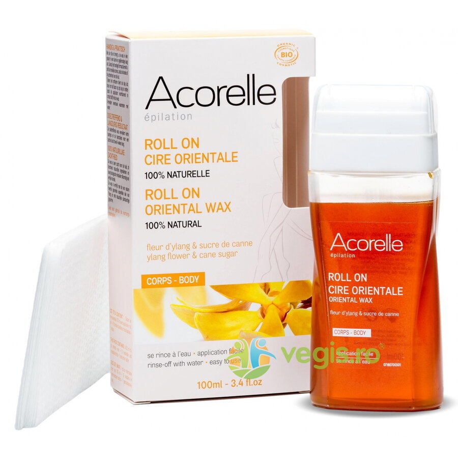 Oferte la Roll-On cu Ceara Depilatoare Orientala pentru Corp cu Zahar din Trestie si Ylang-Ylang 100ml