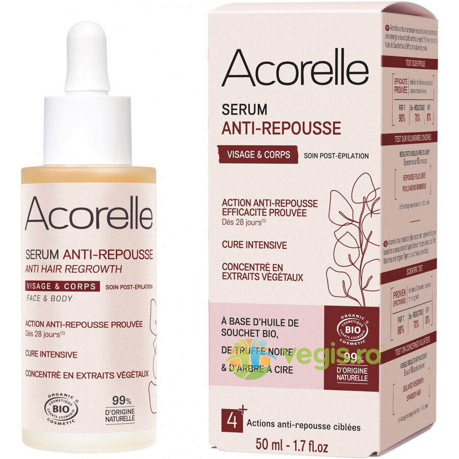 Oferte la Ser Impotriva Cresterii Firelor de Par pentru Fata si Corp cu Extract de Trufa Neagra Bio 50ml