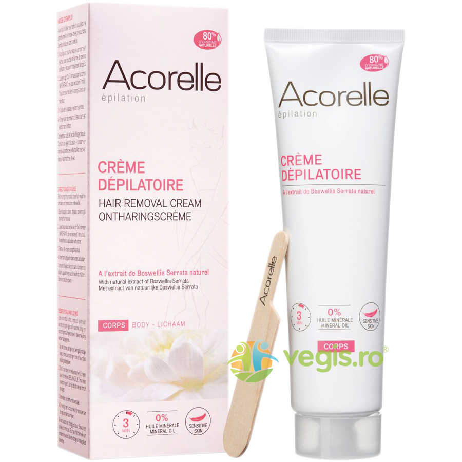 Oferte la Crema Depilatoare Naturala pentru Piele Sensibila pentru Corp 150ml