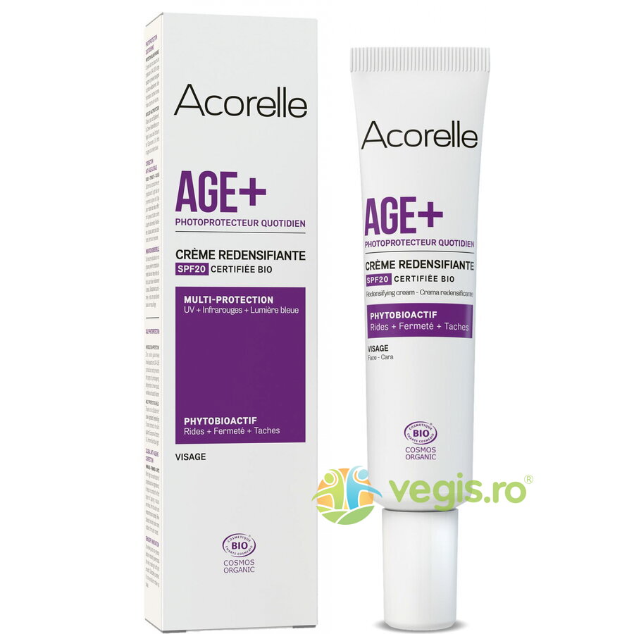 Oferte la Crema Anti-Imbatranire Protectie Solara pentru Fata SPF20 cu Filtru Mineral Bio 40ml