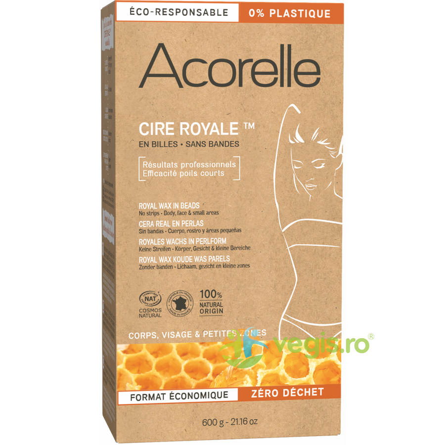 Oferte la Ceara Depilatoare Naturala Format Bile pentru Fata, Corp si Zonele Mici Format Mare 600g
