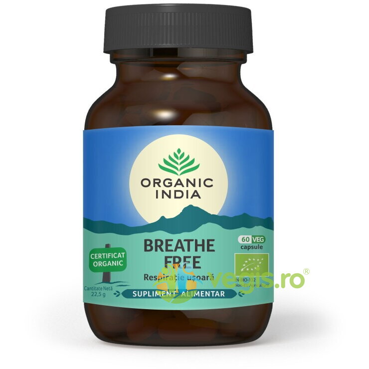 Oferte la Breathe Free (Respiratie Usoara) Ecologic/Bio 60cps vegetale