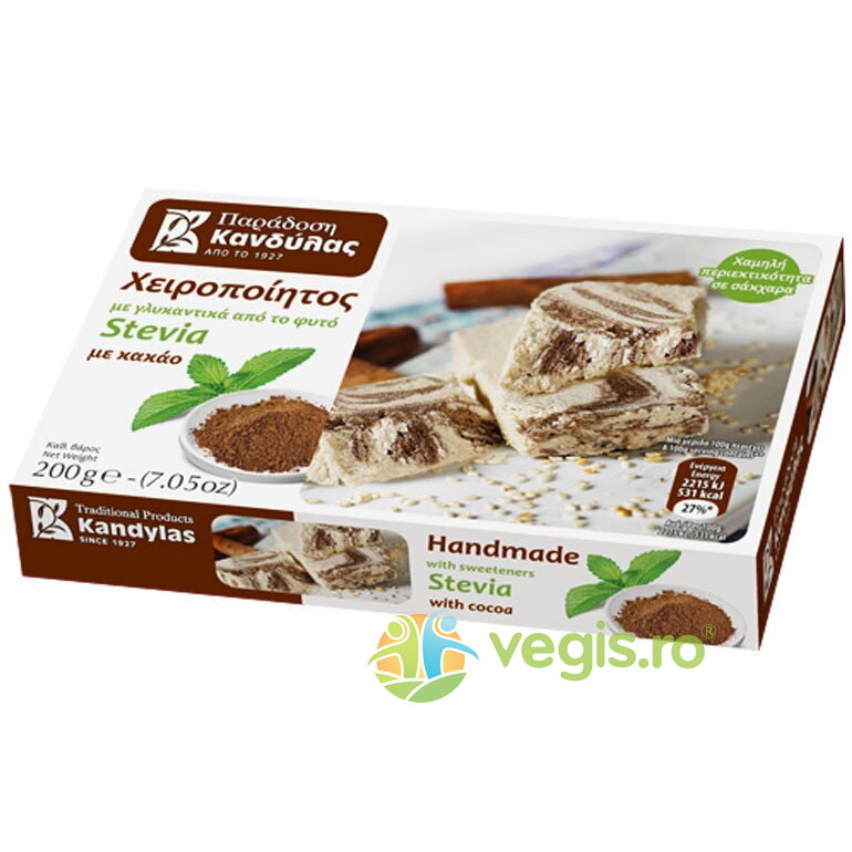 Oferte la Halva pentru Diabetici din Susan cu Cacao si Stevie fara Zahar 200g