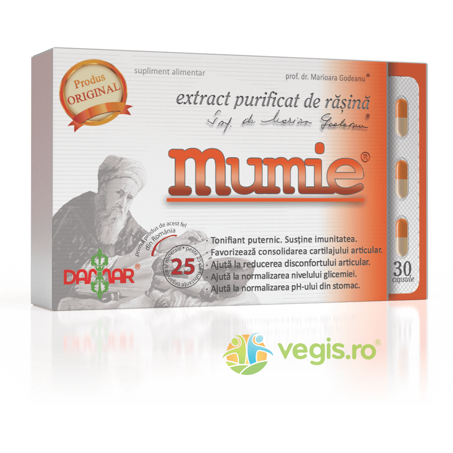 Oferte la Extract Purificat de Rasina Mumie 30cps