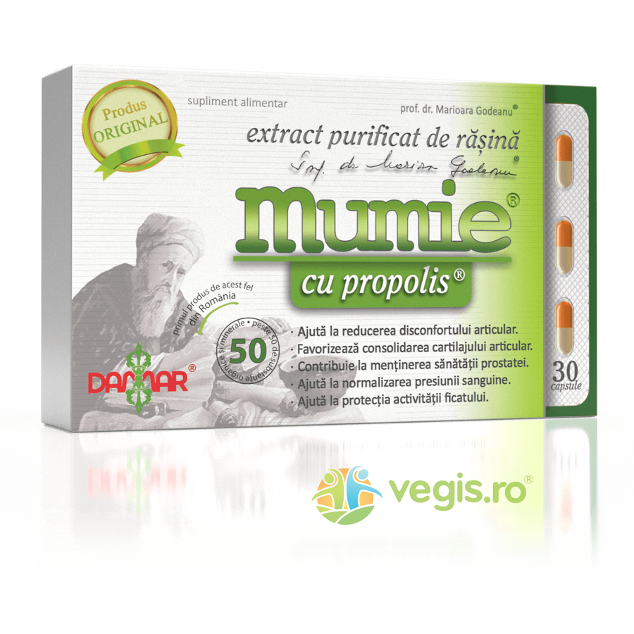 Oferte la Extract Purificat de Rasina cu Propolis Mumie 30cps