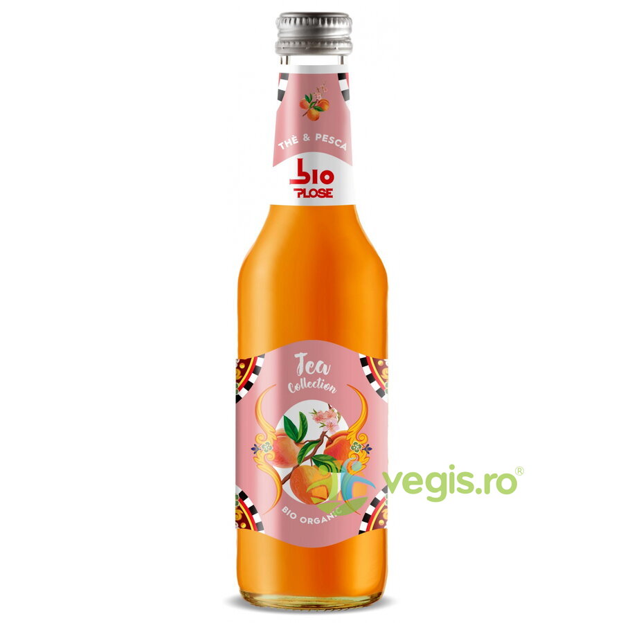 Oferte la Ice Tea Ceai de Piersici fara Zahar Ecologic/Bio 275ml