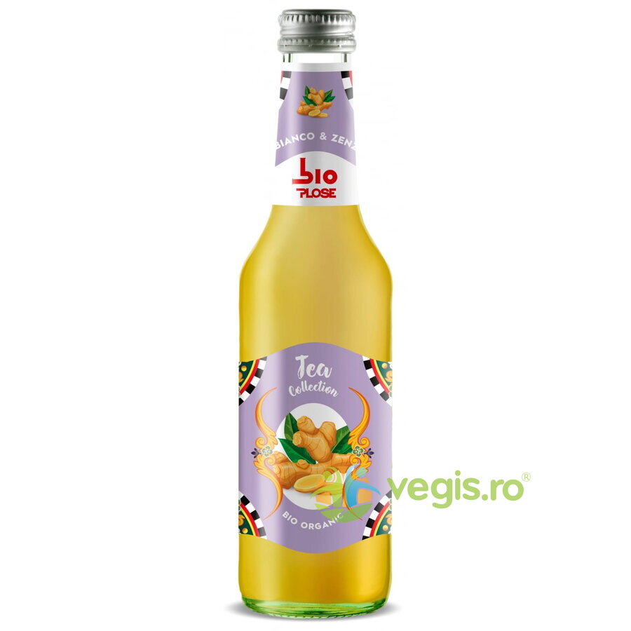 Oferte la Ice Tea Ceai Alb cu Ghimbir fara Zahar Ecologic/Bio 275ml