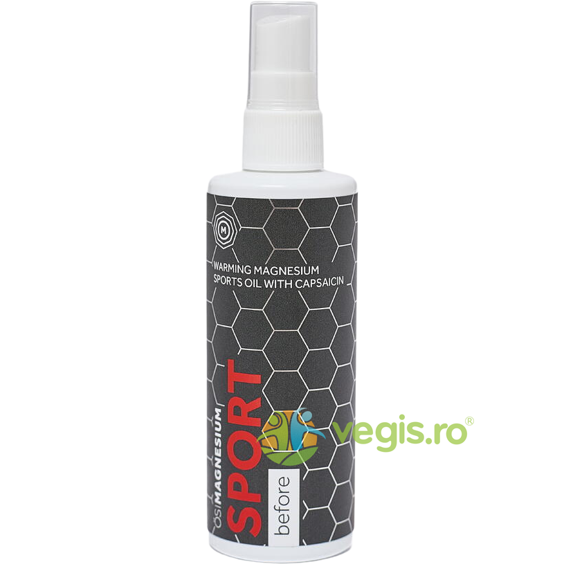 Oferte la Ulei cu Efect de Incalzire cu Magneziu si Capsaicin Before Sport 125ml