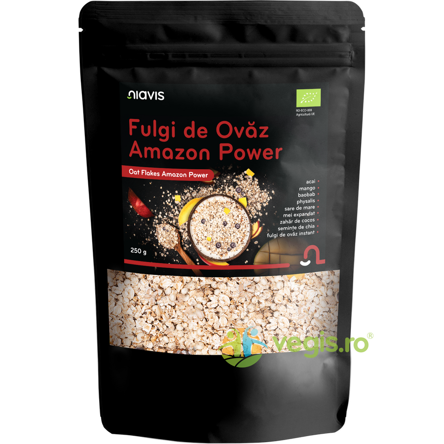 Oferte la Fulgi de Ovaz Amazon Power Ecologici/Bio 250g
