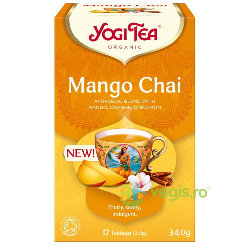 Oferte la Ceai Mango Chai Ecologic/Bio 17dz