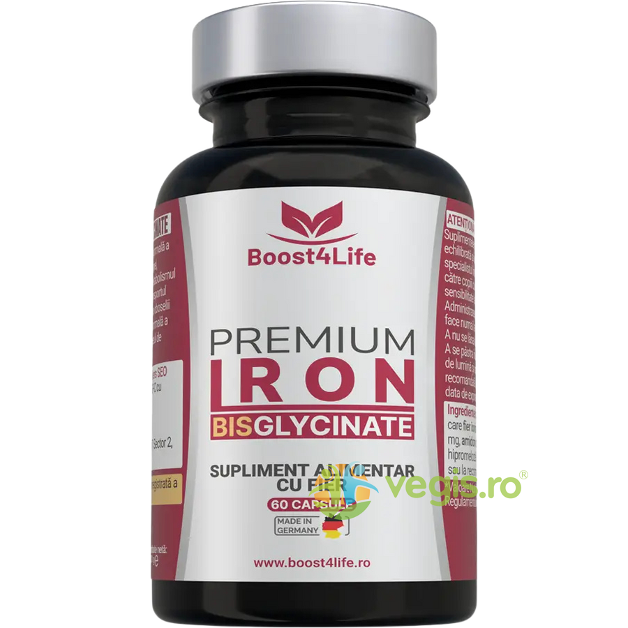 Oferte la Fier Bisglicinat Premium 71.80mg 60cps