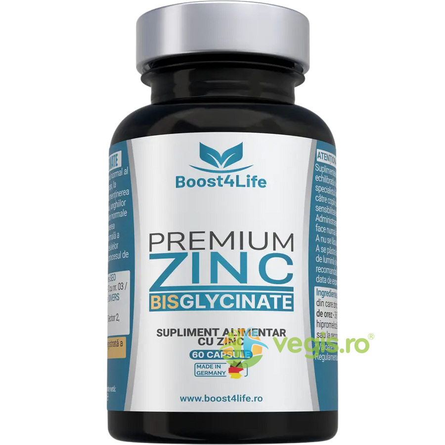 Oferte la Zinc Bisglicinat Premium 83,35mg 60cps