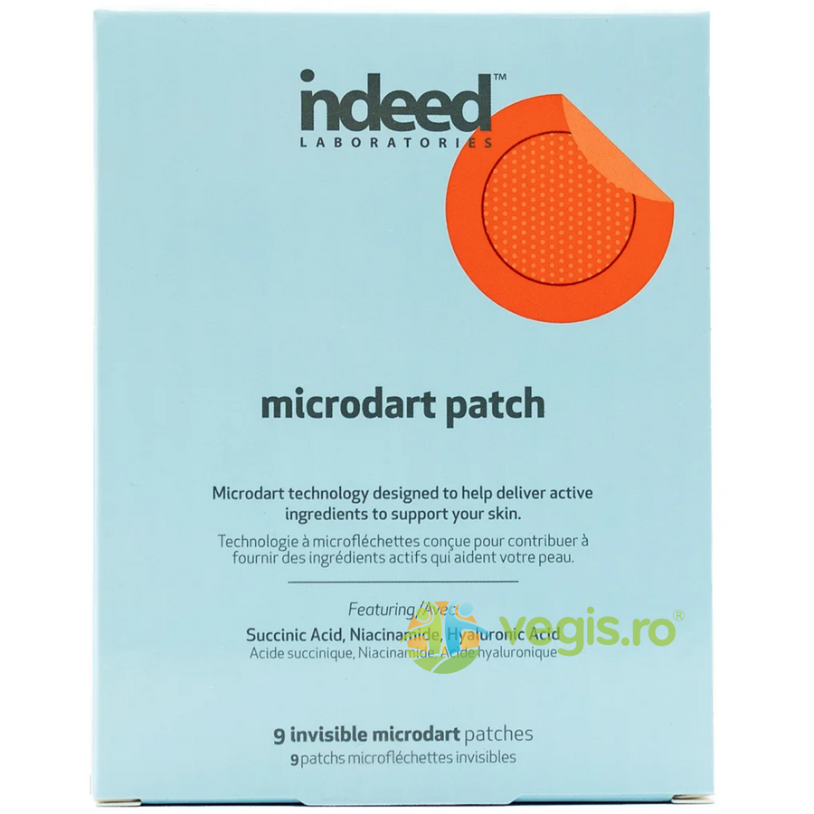 Oferte la Plasturi Invizibili Anti-Acnee cu Acid Succinic, Niacinamida si Acid Hialuronic Microdart Patch 9buc