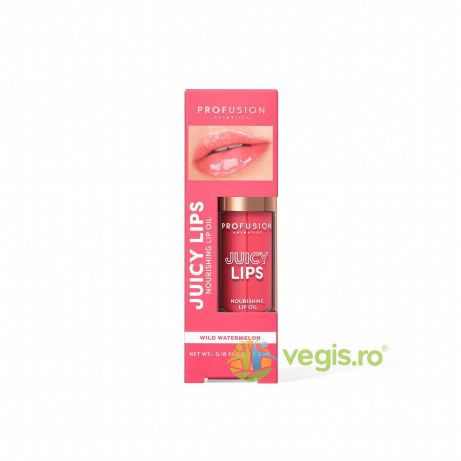 Oferte la Ulei de Buze Hranitor si Nuanta Wild Watermelon, Juicy Lip Tint 4.5ml