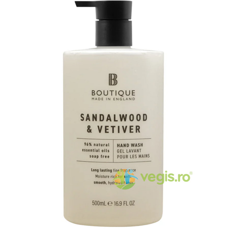 Oferte la Sapun Lichid cu Parfum de Lemn de Santal si Vetiver 500ml