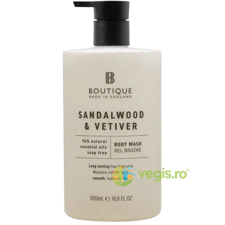 Oferte la Gel de Dus cu Parfum de Lemn de Santal si Vetiver 500ml