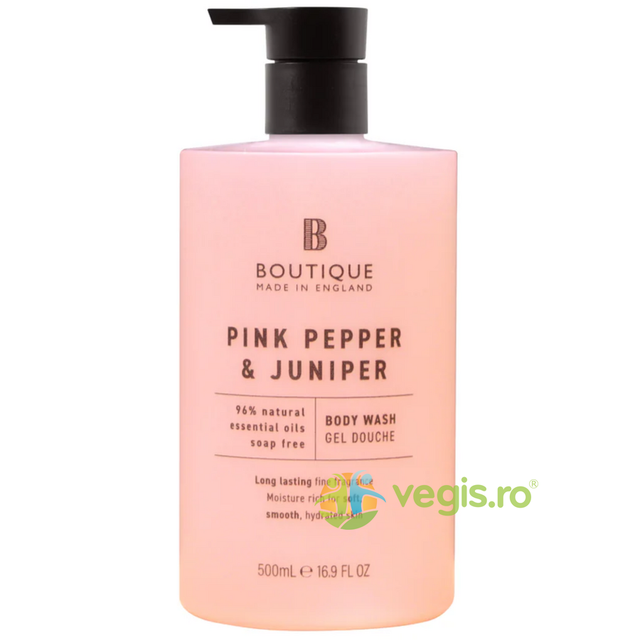 Oferte la Gel de Dus cu Parfum de Piper Roz si Ienupar 500ml