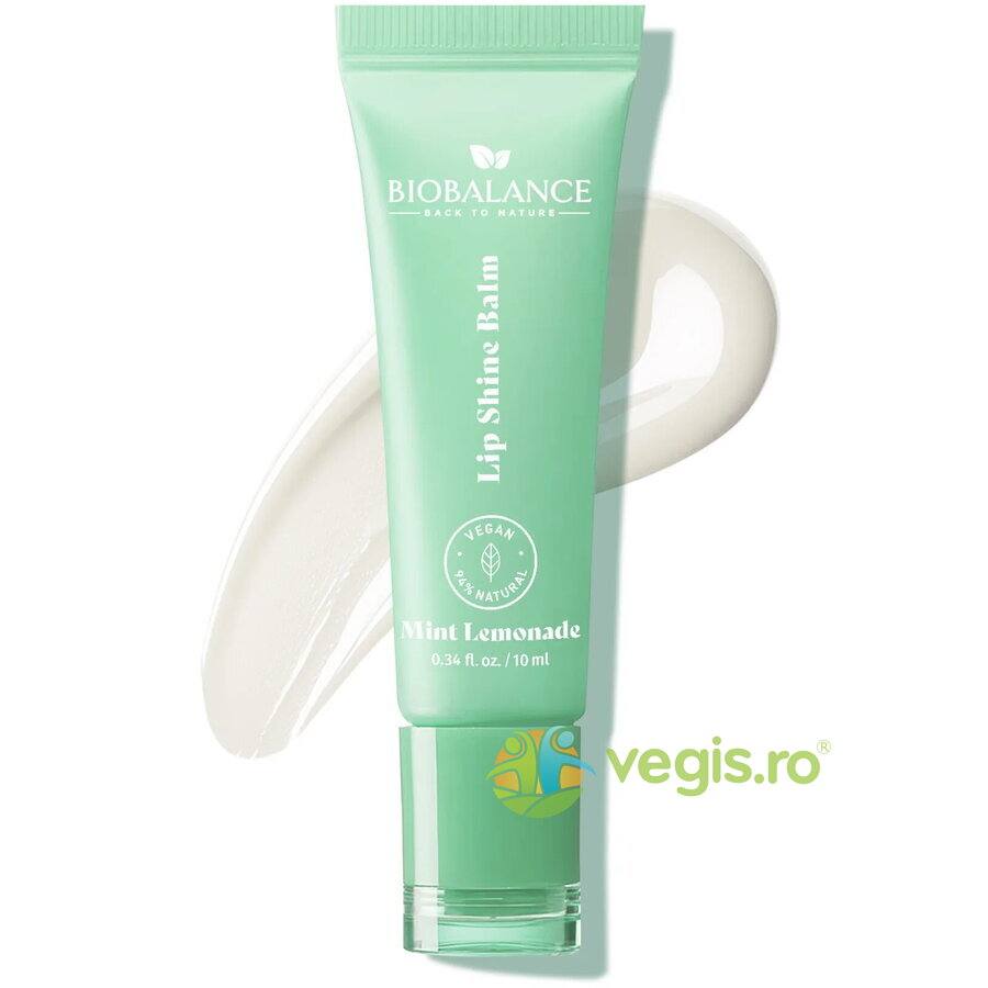 Oferte la Balsam de Buze cu Efect Lucios Mint Lemonade 10ml + Breloc Surpriza 1buc