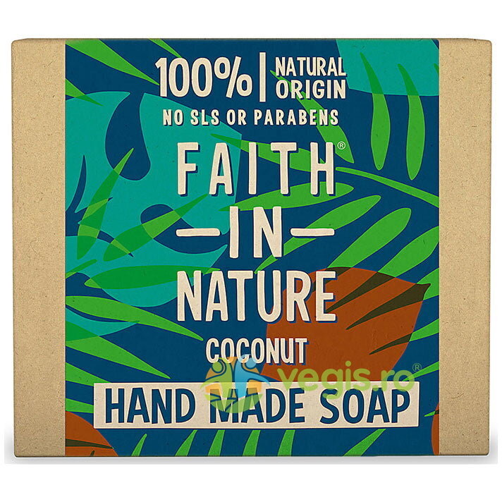 Oferte la Sapun Natural Solid cu Cocos 100g