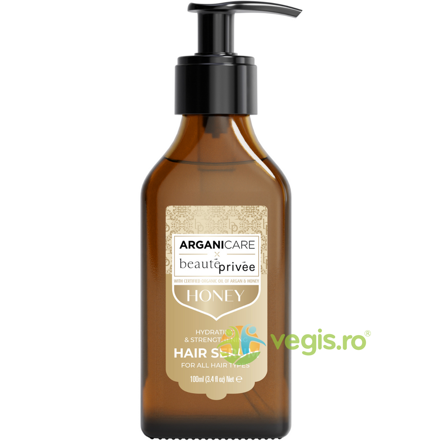 Oferte la Ser Hidratant si Fortifiant pentru Par cu Ulei de Argan si Miere Honey 100ml
