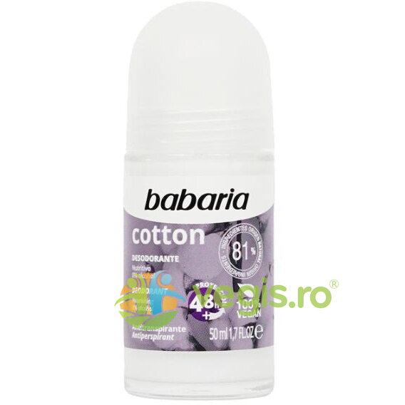 Oferte la Deodorant Roll-On Nutritiv fara Alcool Cotton 50ml