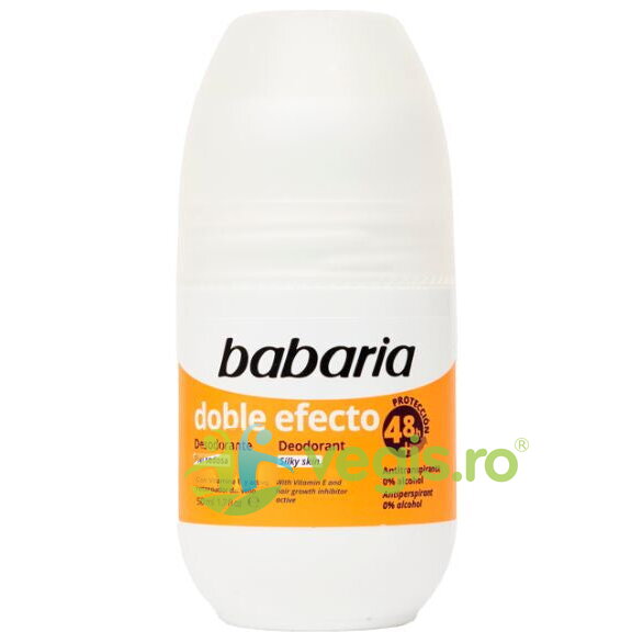 Oferte la Deodorant Roll-On pentru Pielea Sensibila cu Dublu Efect fara Alcool Silky Skin 50ml