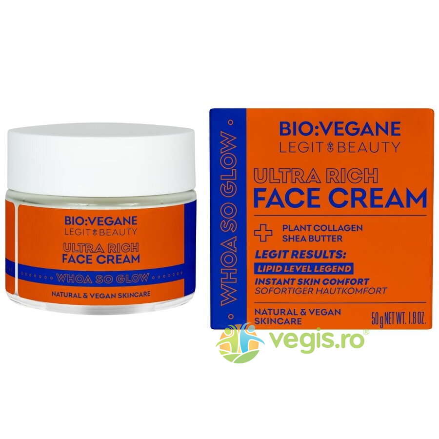 Oferte la Crema de Fata Intens Hidratanta Whoa So Glow Legit Beauty 50ml