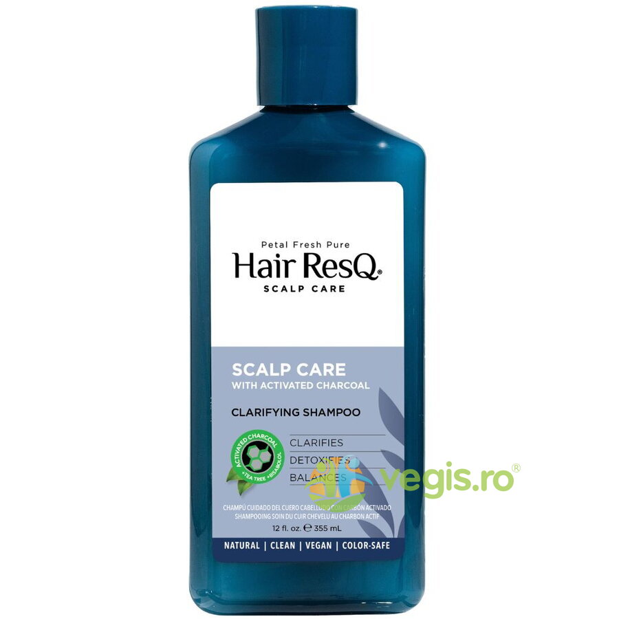 Oferte la Sampon pentru Detoxifierea Scalpului cu Carbune Activ Petal Fresh Pure 355ml