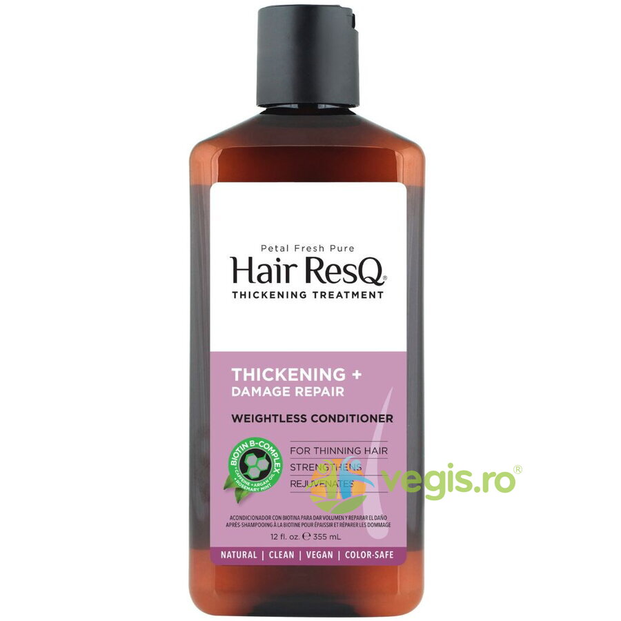 Oferte la Balsam Tratament pentru Indesirea si Repararea Parului Deteriorat cu Biotina Petal Fresh Pure 355ml