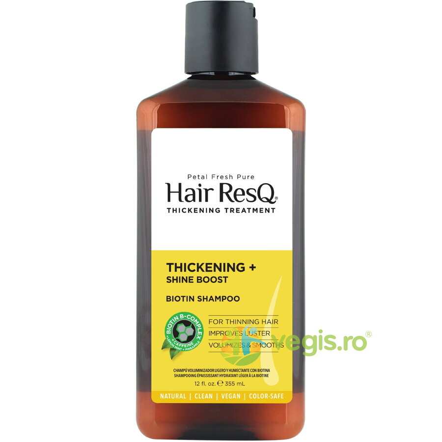 Oferte la Sampon Tratament pentru Indesirea si Stralucirea Parului cu Biotina Petal Fresh Pure 355ml