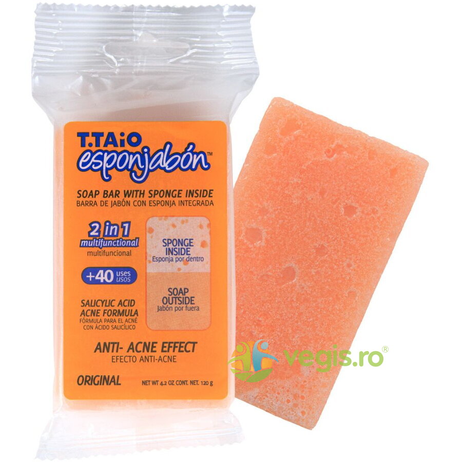 Oferte la Burete de Baie si Sapun Incorporat cu Efect Anti-Acnee 120g
