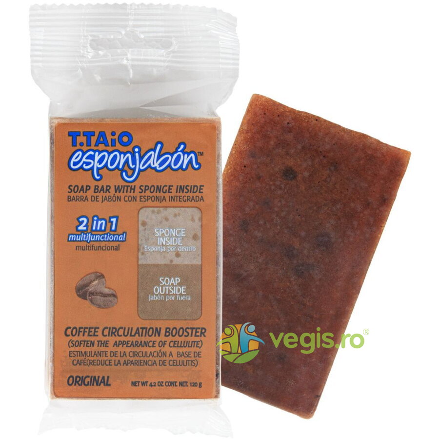 Oferte la Burete de Baie si Sapun Incorporat 2in1 cu Pudra de Cafea 120g