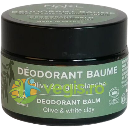 Oferte la Deodorant Balsam Natural cu Argila Alba, Shea, Ulei de Masline si Parfum Marin 45g