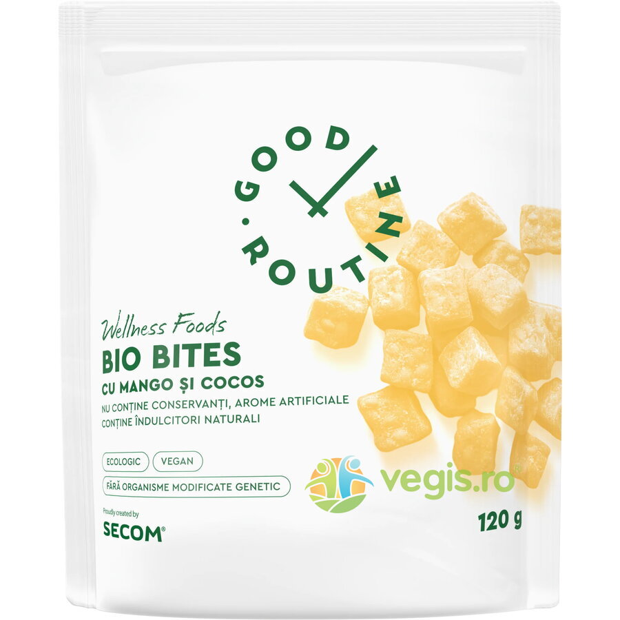 Oferte la Gustare Bites cu Mango si Cocos Ecologica/Bio 120g