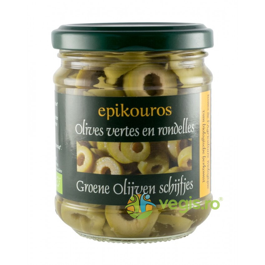 Oferte la Masline Verzi Rondele Ecologice/Bio 190g