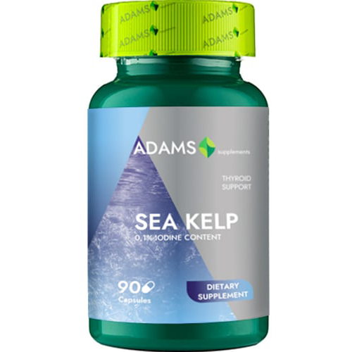 Oferte la Sea Kelp (Iod Natural) 600mg 90cps