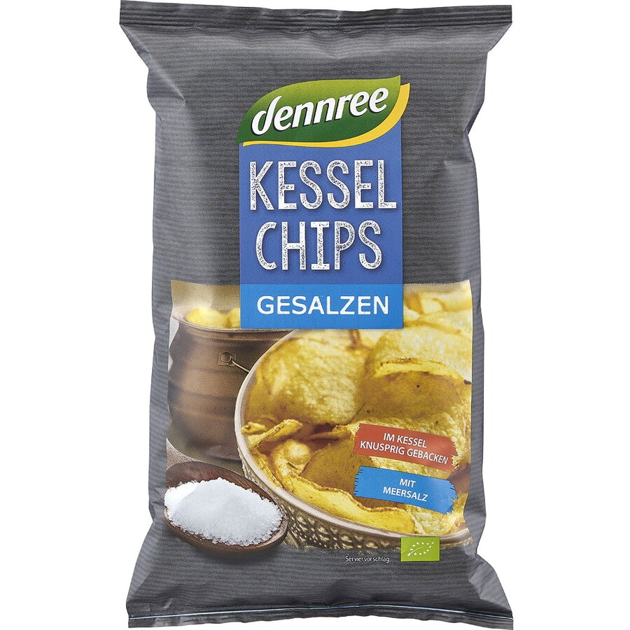 Oferte la Chipsuri de Cartofi cu Sare Ecologice/Bio 125g