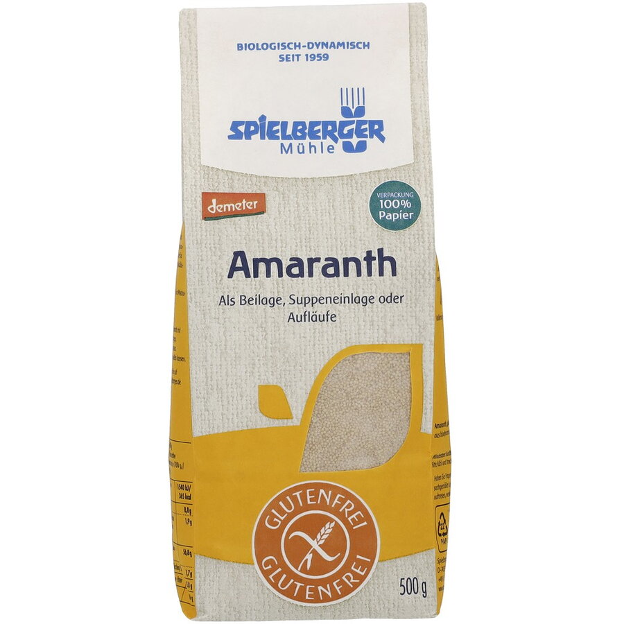 Oferte la Amarant fara Gluten Demeter Ecologic/Bio 500g