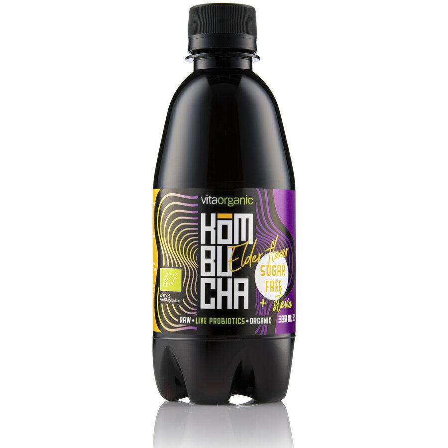 Oferte la Kombucha cu Soc Indulcita cu Stevie Ecologica/Bio 330ml