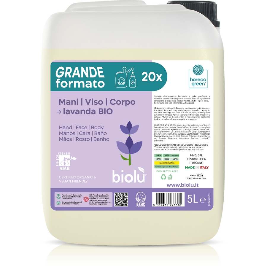 Oferte la Sapun Lichid cu Lamaie si Lavanda Bio 5L