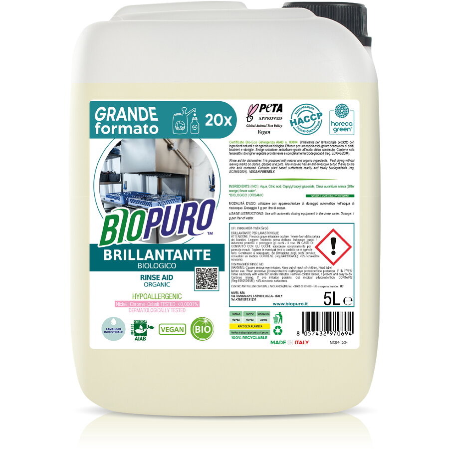 Oferte la Solutie de Clatire Hipoalergena Eco pentru Masina de Spalat Vase 5L